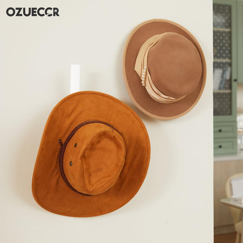 Sturdy Hat Storage for Baseball Caps, Space Saving Wall Display Holder for Hats, Bags, Clothes, Towels