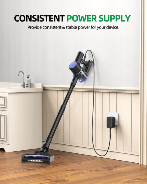 Charger for Wowgo Cordless Vacuum Cleaner S108, GQ18-270050-AU Power Adapter Cord
