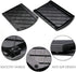2 Pack Sliding Coffee Maker Tray, 12 Countertop Appliance Caddy Slider for Blender Toaster, Black ABS Rolling Out Tray