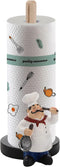 Suwimut Chef Style Paper Towel Holder, Resin Crafts Display Chef Figurines Creative