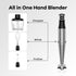 Immersion Hand Blender 5 in 1, 800W Electric Handheld Stick Mixer for Kitchen Soup, Mayo, Smoothie, Baby Food