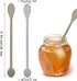 2 PACK Syrup Dipper Honey Dipper Stick Silicone, Long Handle Syrup Dipper Stick, Honey Mixing Stirrer Spoon, Honey Wand