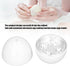 Hard Boiled Egg Cooker for 4 Eggs - Compact Design, ABS Material, Egg Shape, Microwave Function Egg Boiler