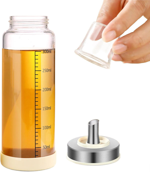 Matifaner Honey Dispenser No Drip, Maple Syrup Dispenser, Olecranon design, automatic refluxHoney Jar