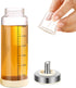 Matifaner Honey Dispenser No Drip, Maple Syrup Dispenser, Olecranon design, automatic refluxHoney Jar