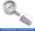 MEASUREMAN Stainless Steel Pressure Gauge for All Series Pressure Cooker, Fits 37 Quart