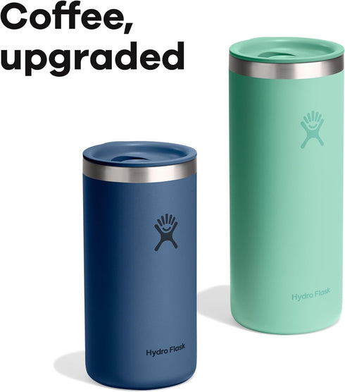 20 Oz Hydro Flask Travel Coffee Cup Insulated Stainless Steel, Non-Spill, Leak Proof To-Go Tumbler Oat Tan