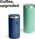 20 Oz Hydro Flask Travel Coffee Cup Insulated Stainless Steel, Non-Spill, Leak Proof To-Go Tumbler Oat Tan