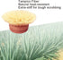 3 Packs, AMERWASH PLUS Classic Dish Brush Replacement Head Natural Bristle Tampico Fiber for All Purpose Cleaning
