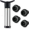 OWO Wine Vacuum Pump and 4 Stopper, Wine Save & Preserver, Reusable