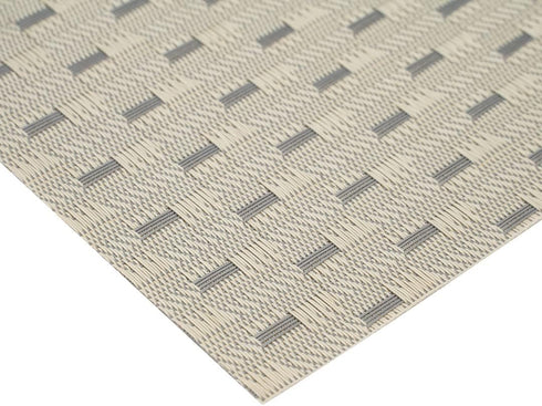 Restaurantware-Speculo 16 X 12 Inch Woven Placemats, Set of 6 Rectangle Table Placemats - Easy to Clean
