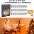 24 Pack 7ft 20 3 ZGWJ Halloween Fairy Lights Battery Operated, Mini LED Halloween Fairy String Lights Silver Wire Modes