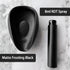 Coffee Bean Dosing Cup and Spray Bottle Kit, Portable Spray for Reducing Coffee Power Static, Frosted Black