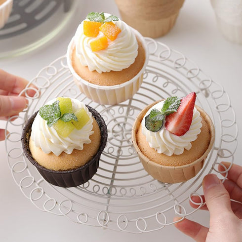 200 PCS Standard Size Cupcake Liners, Greaseproof Muffin Wrappers, Paper Holders for Parties and Bakery Gifts