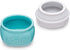 Fox Run Vintage Style Mason Jar Salt Cellar, Blue Ceramic with White Lid, 1 Cup Capacity