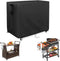 Outdoor Bar Cart Cover for Best Choice Product Outdoor Rolling Wicker Bar