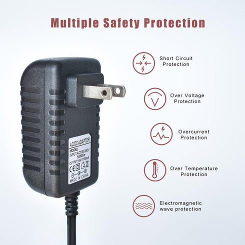 15V Charger for Black and Decker 90627870 Dustbuster Handheld Vacuum Power Adapter, Black