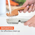 Full Circle Crushed It - Easy-Clean Stainless Steel Garlic Press - Effortless Crushing and Quick Mess-Free Clean-Up