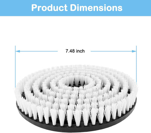 Bvhonwe 2 Pack S7001 S8201 S8001 S7001 S7201 S7000 S7005 S7020 Upgraded Replacement Steam Mop Brush Heads for Shark