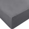 Utopia Bedding Full Fitted Sheet - Deep Pocket, Soft Microfiber, Easy Care, Grey, 1 Fitted Sheet Only