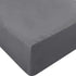 Utopia Bedding Full Fitted Sheet - Deep Pocket, Soft Microfiber, Easy Care, Grey, 1 Fitted Sheet Only