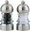 Chef Specialties Clear 3.5" Metro Pepper Mill and Salt Mill Set