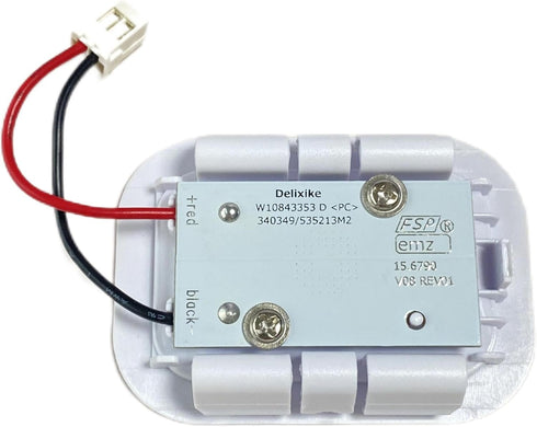 W10843353 W10695459 Replacement for Whirlpool LED Light Module Assembly, Refrigerator LED Light Replacement