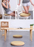 Sigmat Memory Foam Seat Cushion, Anti-slip Soft Round Stool Cushion, Chair Pad 16 Inch, Camel