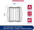 HIC Kitchen Roasting Racks, Adjustable, Non-Stick