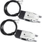 2 Pack WB2X8228 Element Receptacle and Wire Kit by JPKTA for GE Hotpoint Electric Ranges, Cooktops, Electric Stove