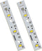 WR55X26671 LED Light Board 2PCS for GE Refrigerators, Light Bulb Replacement for Freezer, PS11767930 AP6035586