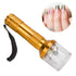 Nail Art Powder Mixing Grinder, Electric Grinder Tool for Nail Salon Home Kitchen (Gold)