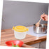 Housoutil Rice Cooker Oven Food Steamer Stew Pot Microwave Pasta Maker Japanese Rice Cooker Microwave Cookware Rice Cooker Cooker Rice Cooker for Microwave Oven Food Container Home by Housoutil
