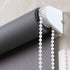 FQTANJU 10 Yards Roller and Roman Shade Blind Beaded Chain Cord, White Plastic Repair for Roller Blinds