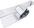 CHENRUI 1" x 2" Real Glass Adhesive Mirror Tile Row for Craft Projects