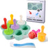 Silicone Popsicle Molds: Ice Pop Molds Storage Container for Homemade Food, Kids Ice Cream DIY Molds - BPA Free