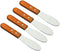 RTXANFYZ Stainless Steel Butter Spreader Butter Knife Spreader with Wood Handle for Butter,