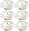 Biedermann & Sons Rose-shaped Floating Candles - Pack of 12 in White