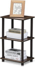 FURINNO Turn-N-Tube 2 Space Shelf, Walnut/Brown