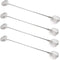 Honbay 4PCS Stainless Steel Honey Dipper Sticks Honey Spoon Dippers Stir Sticks Mixing