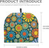 Brown Mandala Teapot Cozy for Keeping Warm Ethnic Style Insulated Kettle Cover Kitchen Home Decorative Tea Pots Cozy,Breakfast Warmer