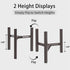 Drawinsage 5-6-7-7.5" Adjustable Plant Stand Indoor, Metal Stable Plant Holder, Modern Plant Stands Fits Pots for Home