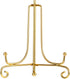 Tatuo 4 Packs Plate Holder for Display, 4 Inch Gold Plate Stand, Iron Easel Photo Holder Stand for Home Decoration