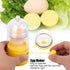 Egg Scrambler Shaker - Hand Powered Golden Egg Maker for Cooking Utensil Kitchen Gadgets