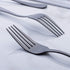 Matte Black Dinner Fork Set, GoGeiLi Stainless Steel Flatware, 8.0-inch, Service for 6, Dishwasher Safe