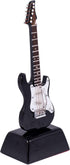 Broadway Gifts 6 Broadway Gift Gibson Black Electric Guitar Music Instrument Miniature Replica on Stand,Multicolor