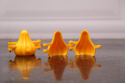 Ganpati Modak Mould/Modak Maker Set of 2, Plastic Chocolate Cake Mould