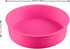 Baking Silicone 10-Inch Round Cake Pan Baking Mold, BPA Free, Non-Stick European-Grade Silicone, 2.16-Inches Deep