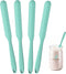 4 Pcs Silicone Jar Spatula,10 Inch Jam Spreader for Peanut Butter,Heat-Resistant Food-Grade