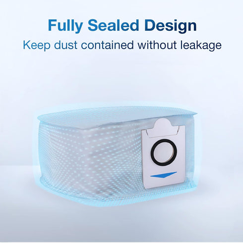 ECOVACS New Disposable Dust Bag for DEEBOT T20 Omni, X1 Omni and T10 Omni Robot Vacuum and Mop Cleaner